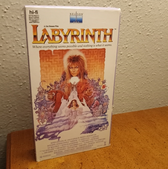 Cameras, Photo & Video Vintage Labyrinth Vhs Poshmark
